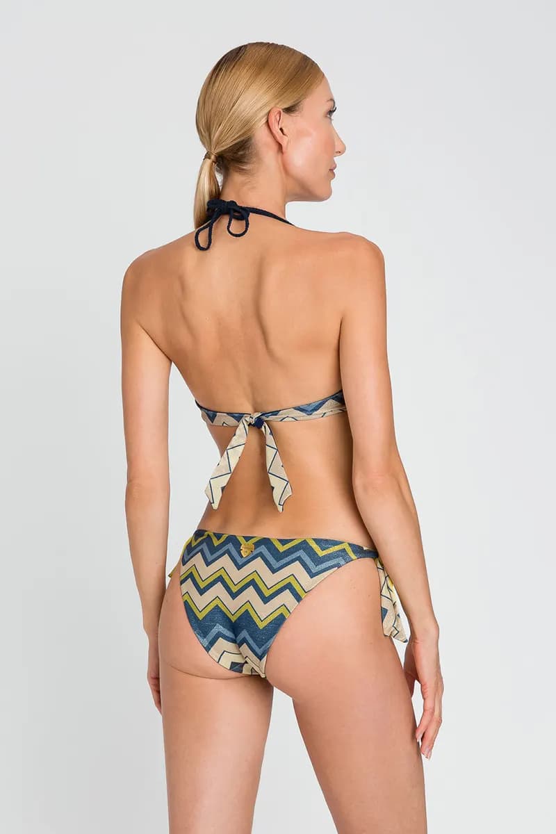 TWINSET | Push-up lurex a stampa chevron - 2