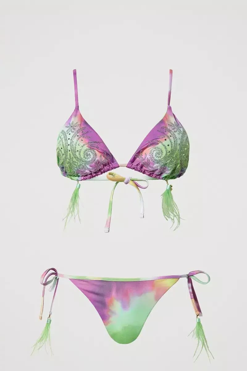 TWINSET | Bikini triangolo e slip tie-dye - 4