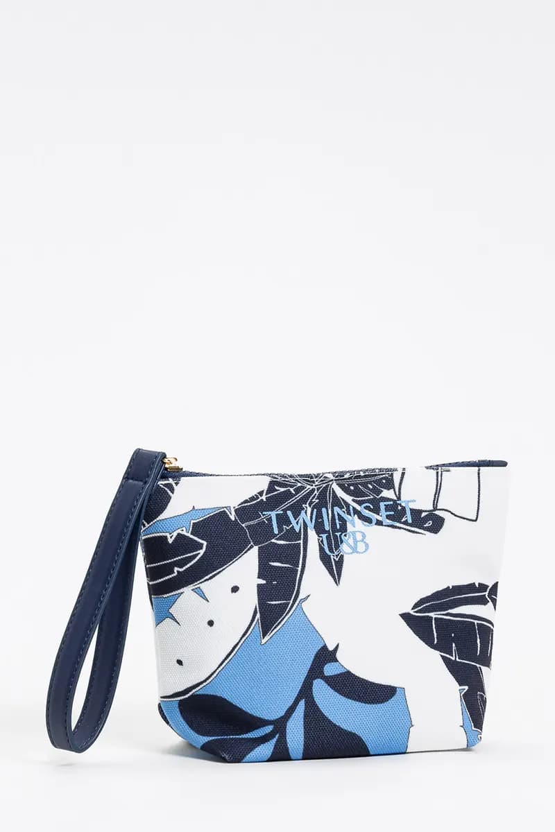 TWINSET | Pochette in canvas a fiori - 12