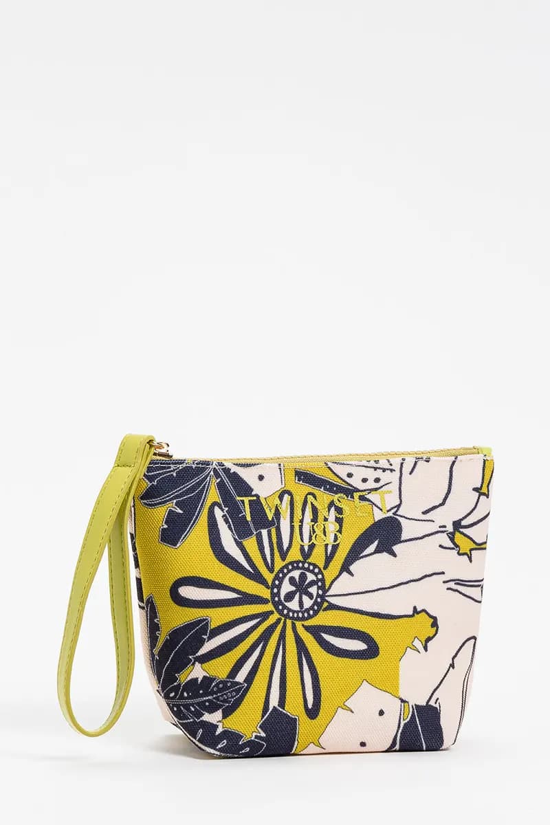 TWINSET | Pochette in canvas a fiori - 8