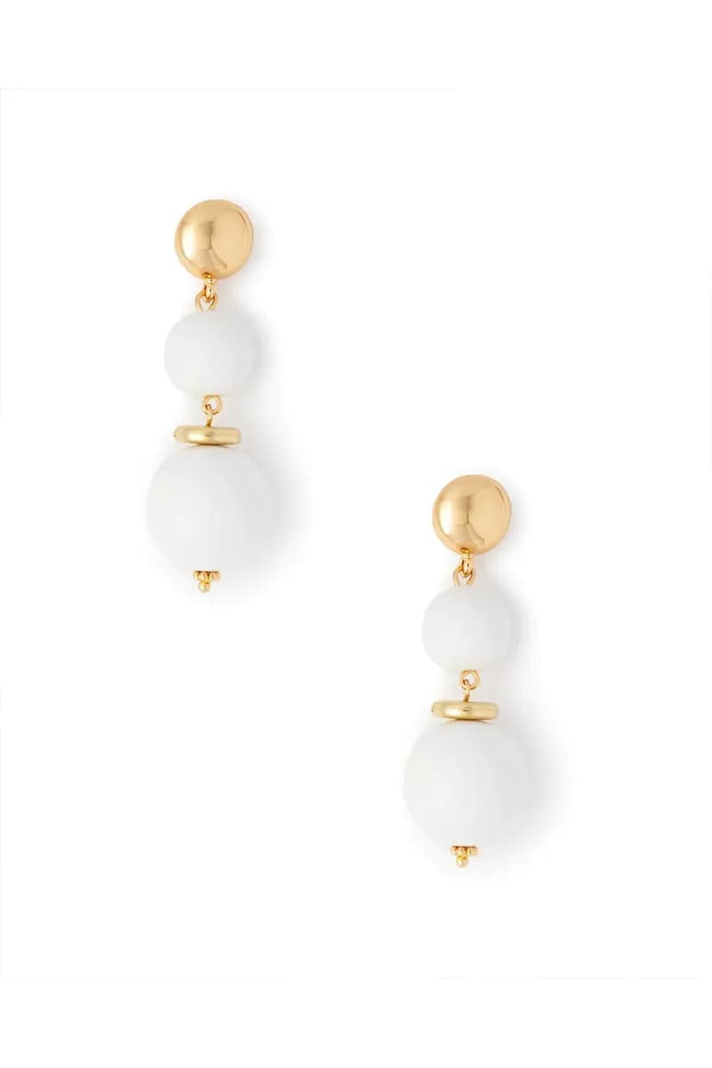 MYA ACCESSORIES | Orecchini pendenti due sfere acrilico - 2
