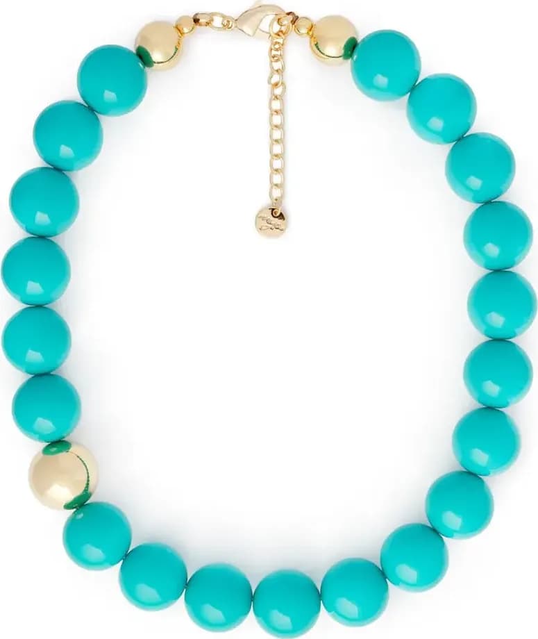 MYA ACCESSORIES | Collana girocollo in acrilico con sfere - 2