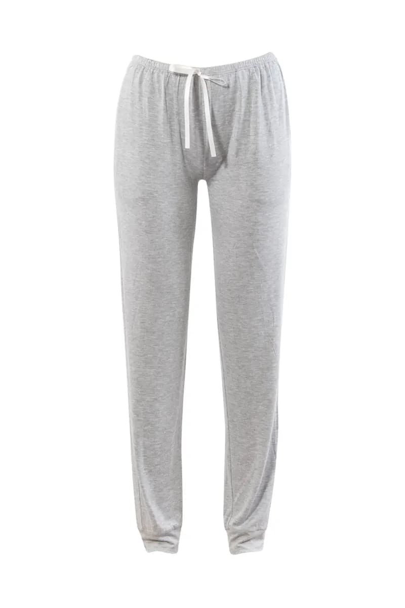 VERDISSIMA | Pigiama maglia a V e pantalone polsini - 3