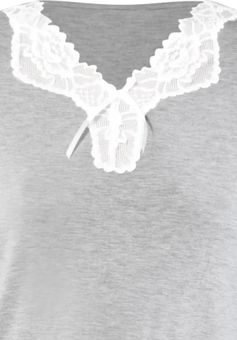 VERDISSIMA | Pigiama maglia a V e pantalone polsini - 4