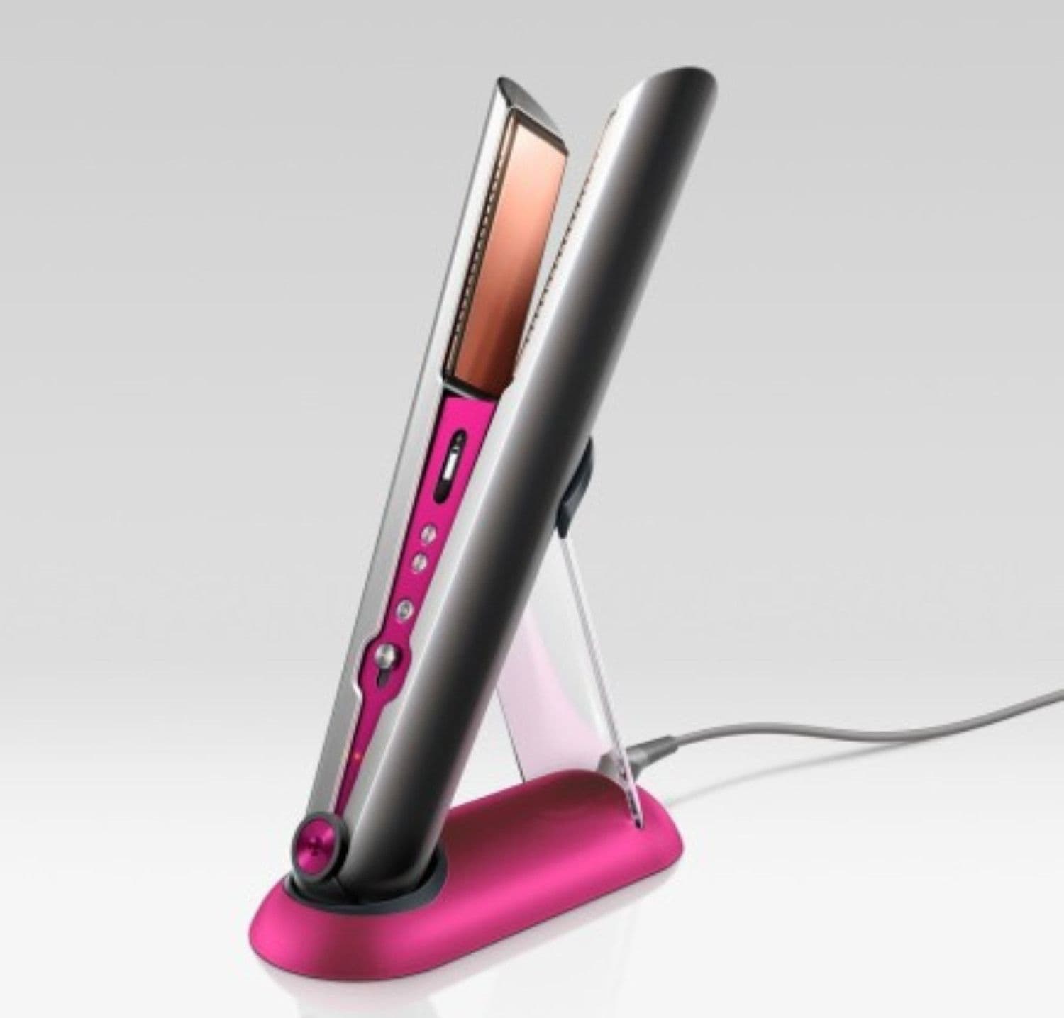Dyson Piastra Capelli Senza Filo Corrale Nero-nichel/fucsia - 3