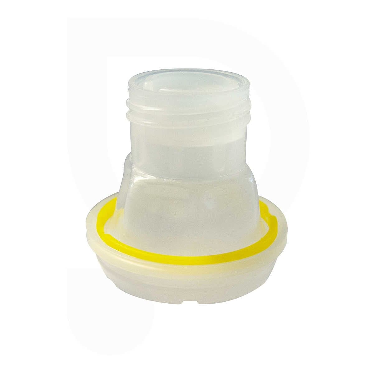 Tappi di ricambio con versatore per lattine in metallo conservazione olio Ø 32 mm 10 pezzi - 3