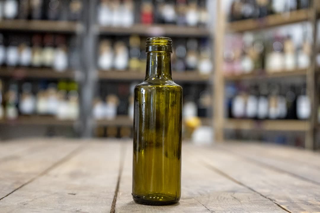 Bottiglia in vetro "Dorica Uvag" per conservazione olio con imboccatura "tappo a vite" - 2