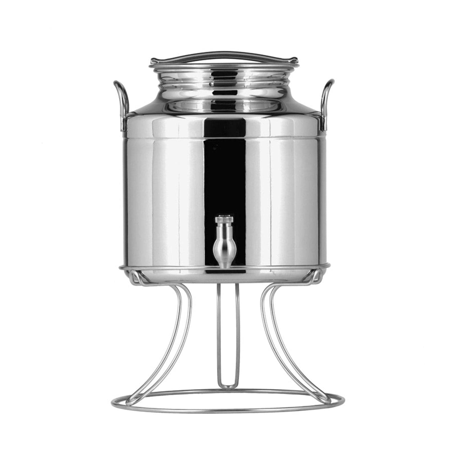 Piedistallo in Acciaio Inox per bidone olio d'oliva da 3 e 5 lt - 2