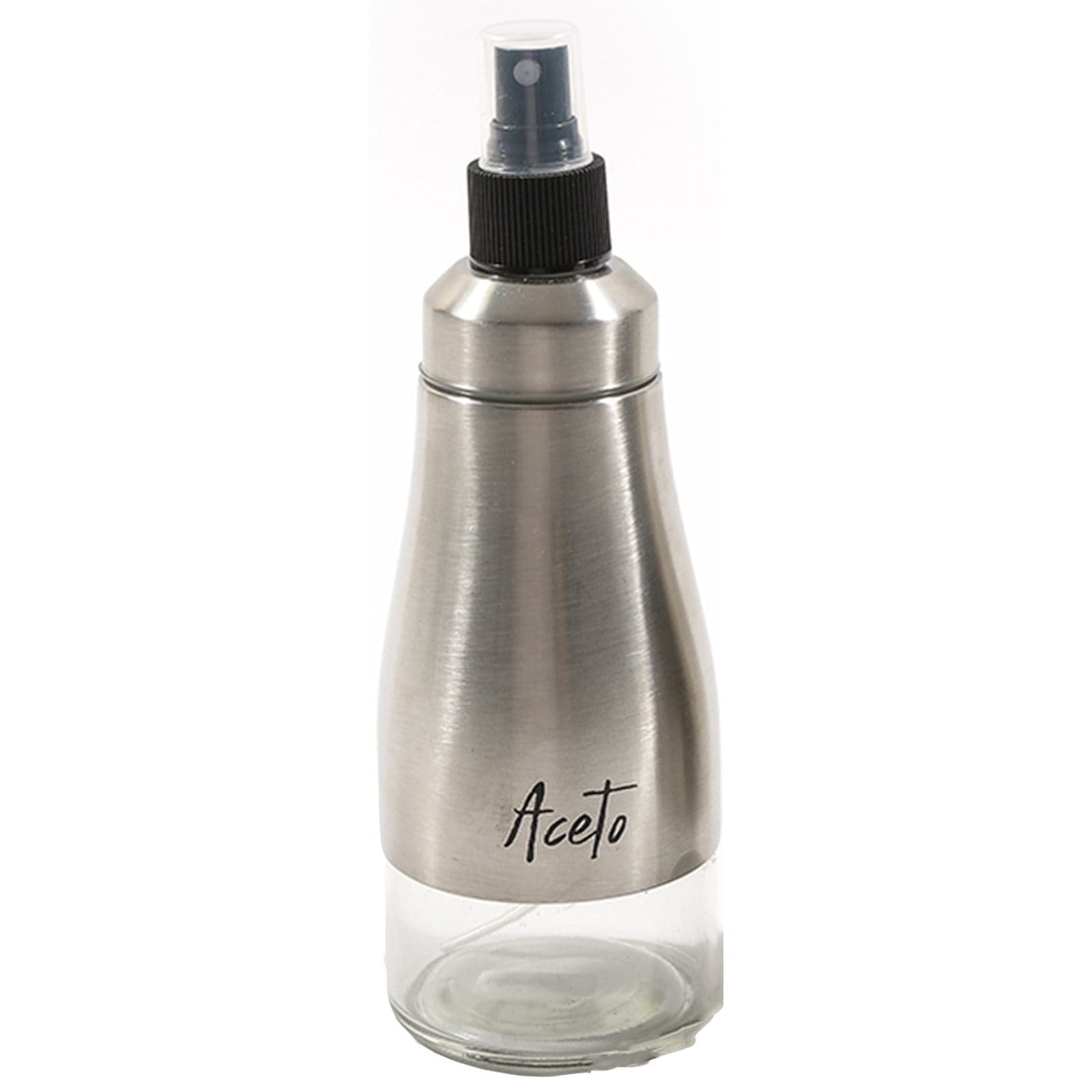 Oliera ed Acetiera Spray in Vetro con struttura in Acciaio Inox 300 ml - 5