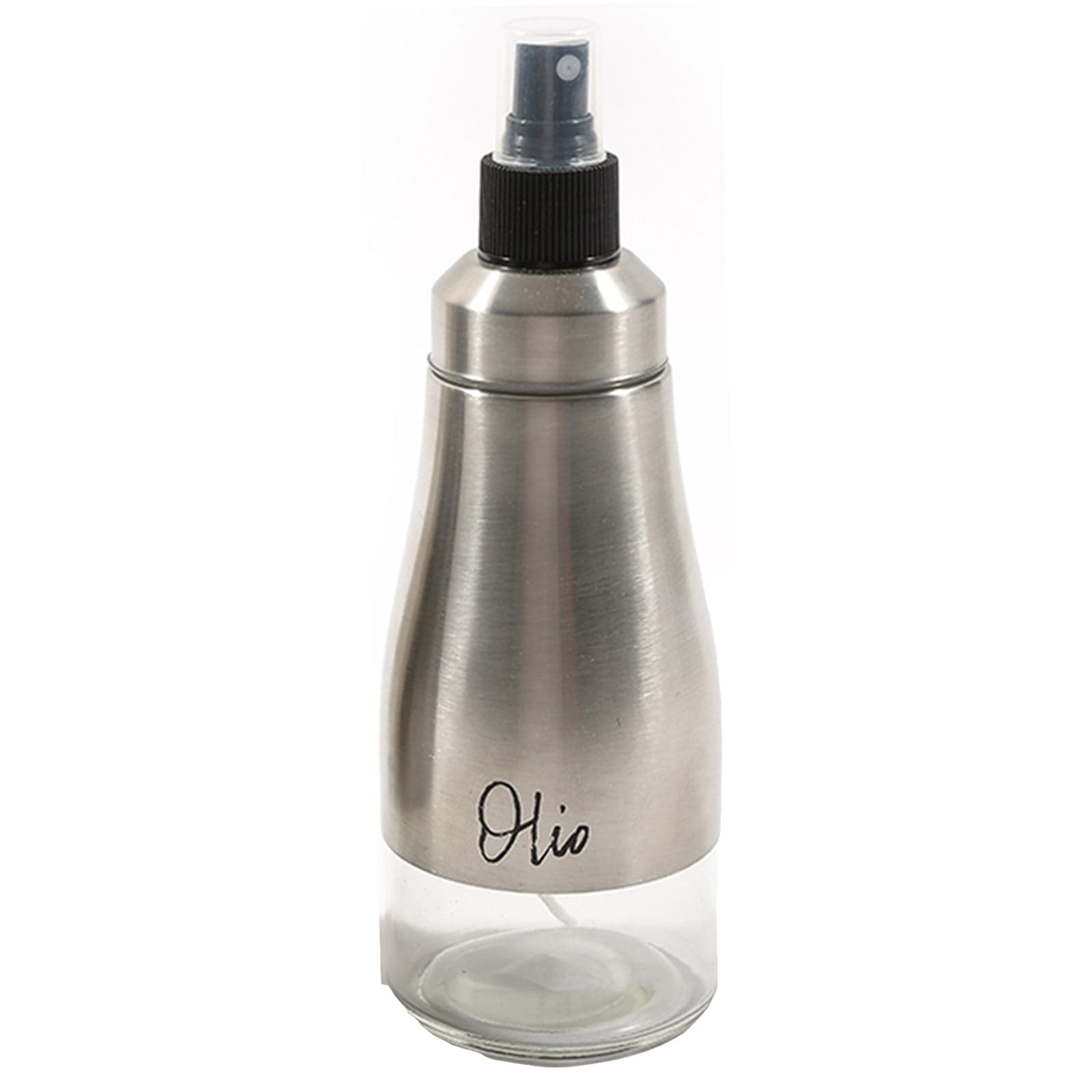 Oliera ed Acetiera Spray in Vetro con struttura in Acciaio Inox 300 ml - 2