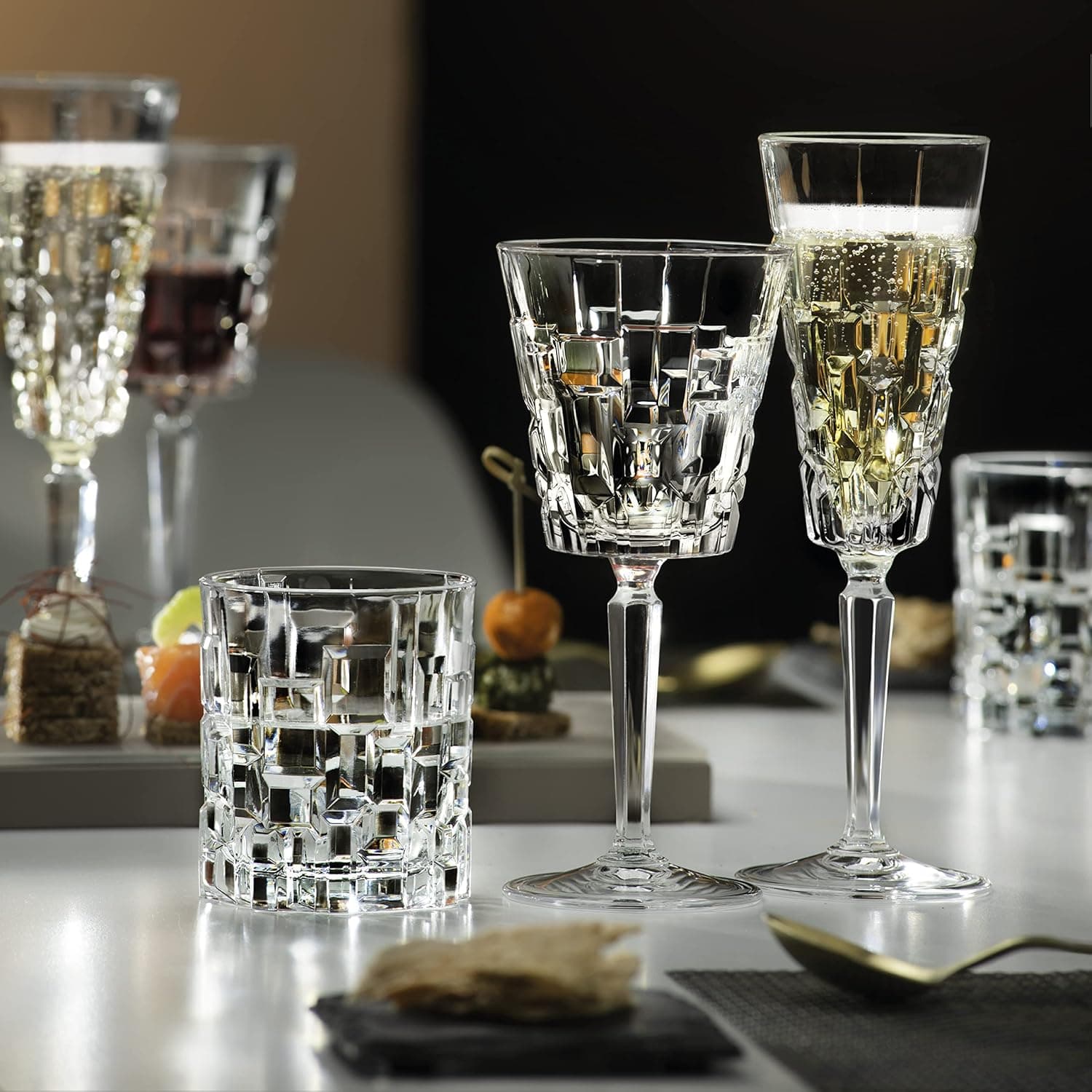 RCR Etna Calice Vino 20 Cl Set 6 Pz In Vetro Cristallino - 2