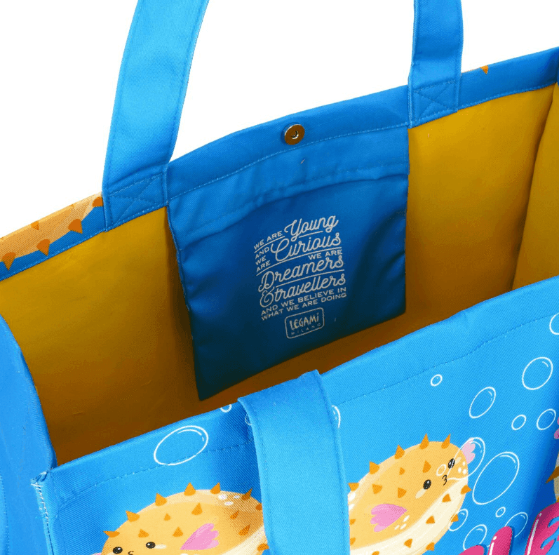 Legami - Borsa Mare a tema Pufferfish - 4