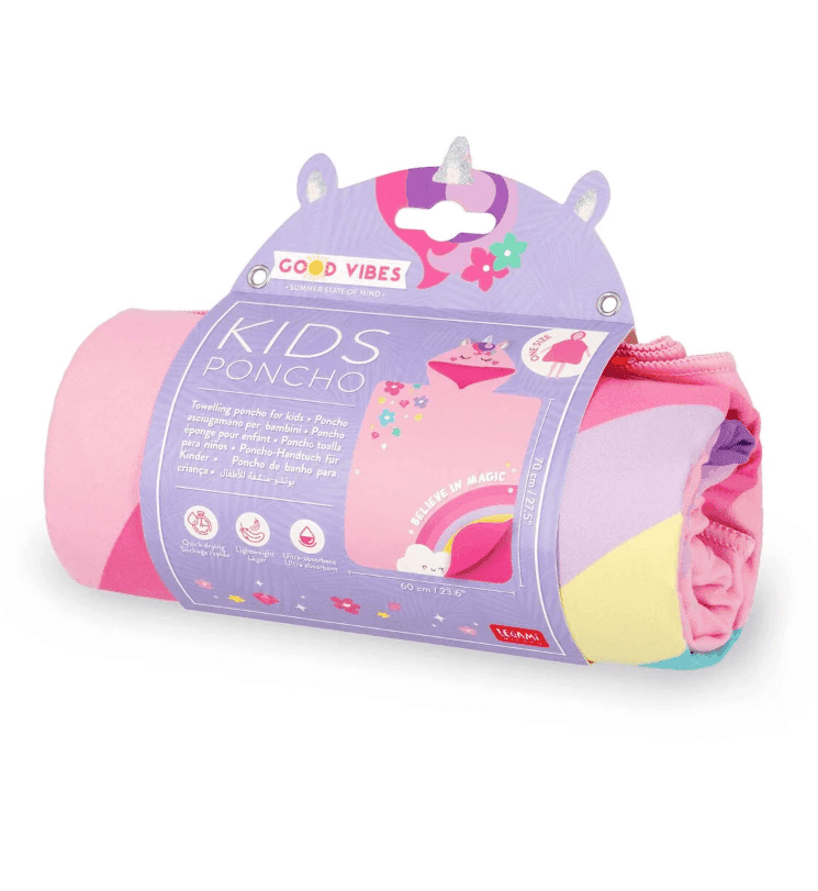 Legami - Poncho Asciugamano Per Bambini a tema Unicorno - 5