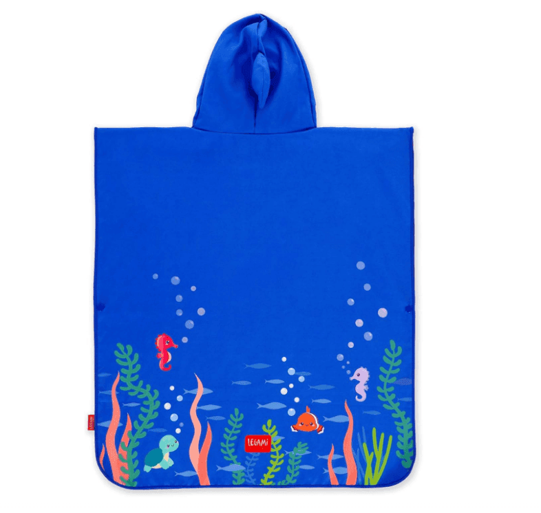 Legami - Poncho Asciugamano Per Bambini a tema Shark - 2