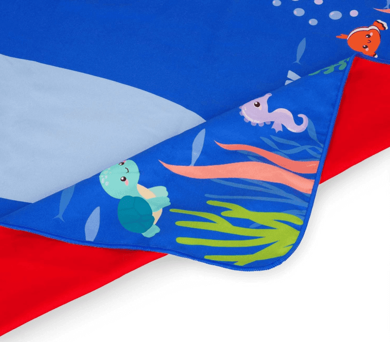 Legami - Poncho Asciugamano Per Bambini a tema Shark - 4