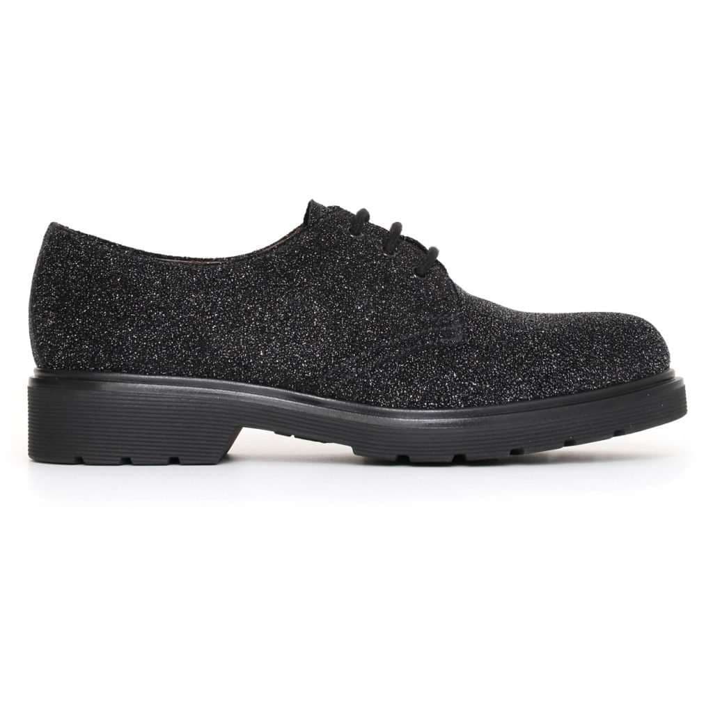NERO GIARDINI francesina donna con glitter - 4
