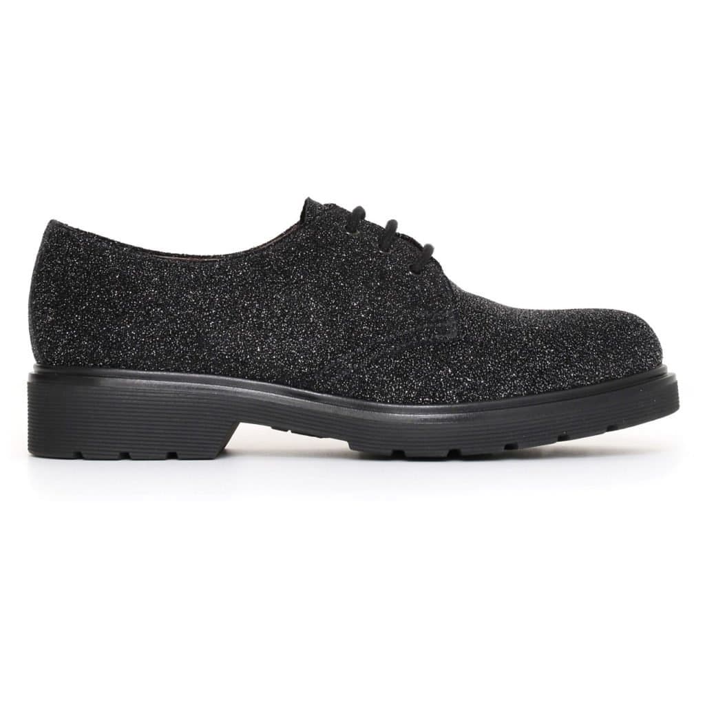 NERO GIARDINI francesina donna con glitter - 4