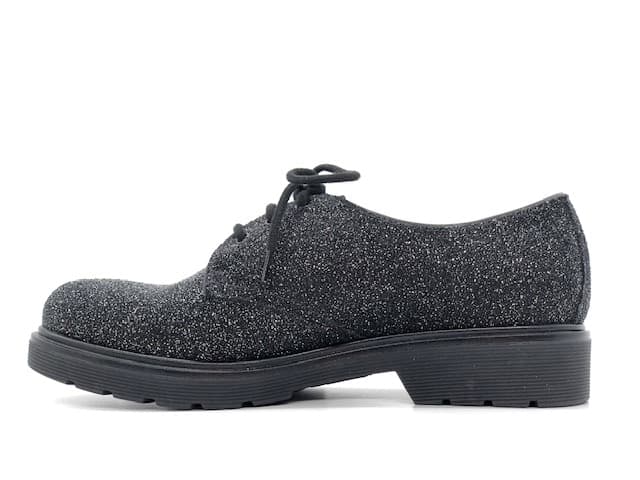 NERO GIARDINI francesina donna con glitter - 5
