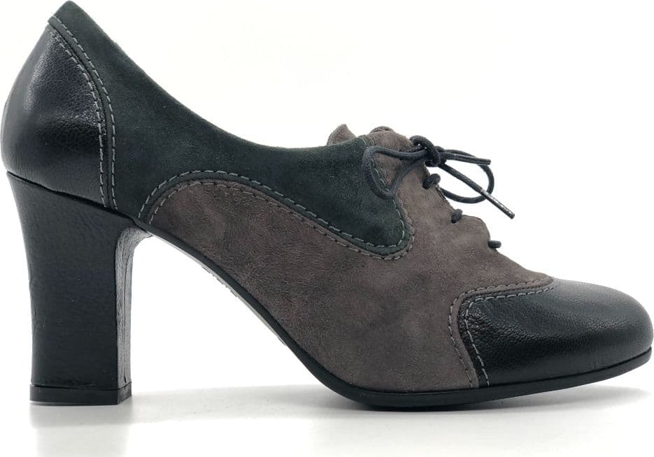 DONNA SOFT Francesine donna 3335 nero e grigio - 6