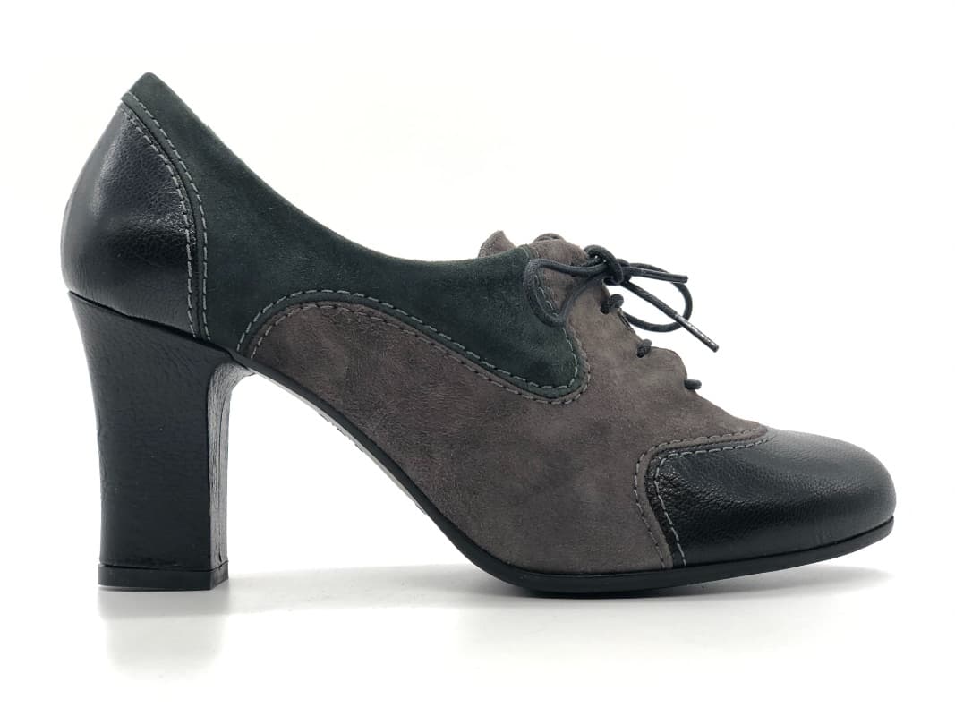 DONNA SOFT Francesine donna 3335 nero e grigio - 6