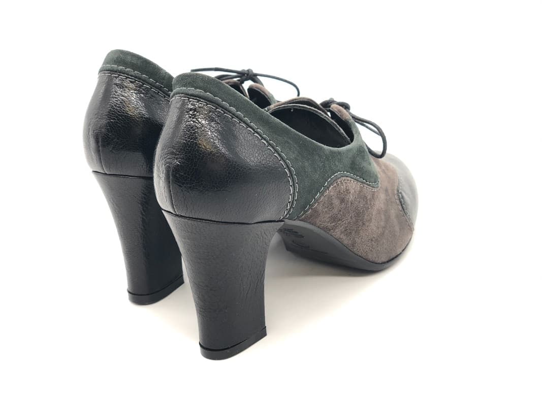 DONNA SOFT Francesine donna 3335 nero e grigio - 4