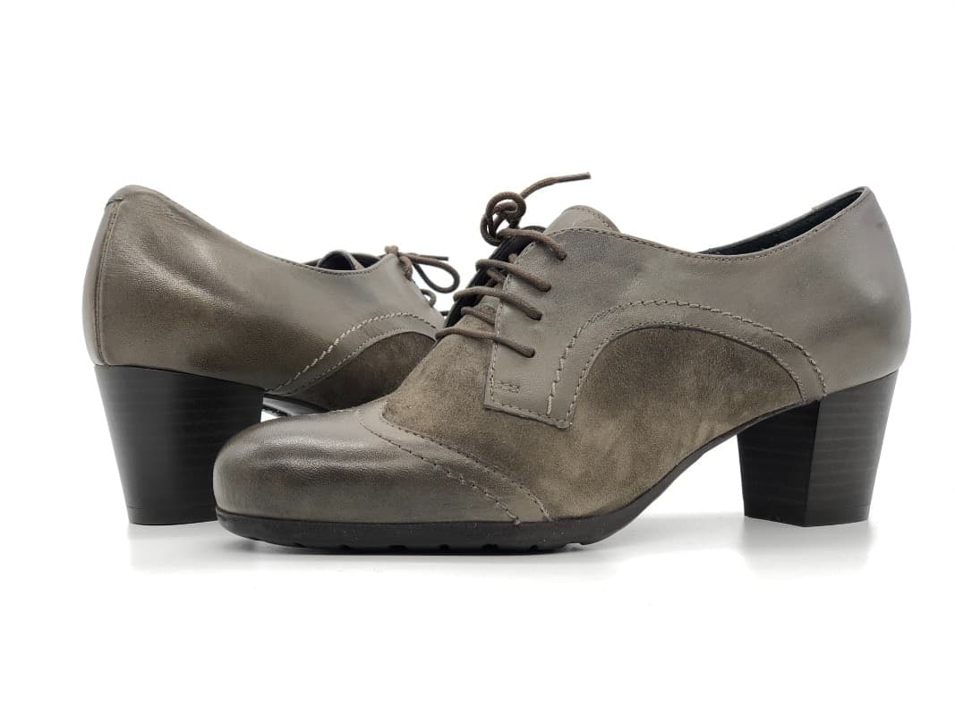 GRUNLAND Francesina donna Baku marrone - 5