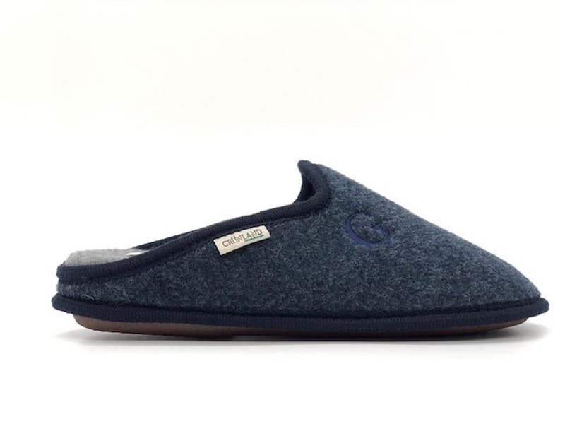 GRUNLAND Ciabatte in panno blu - 5