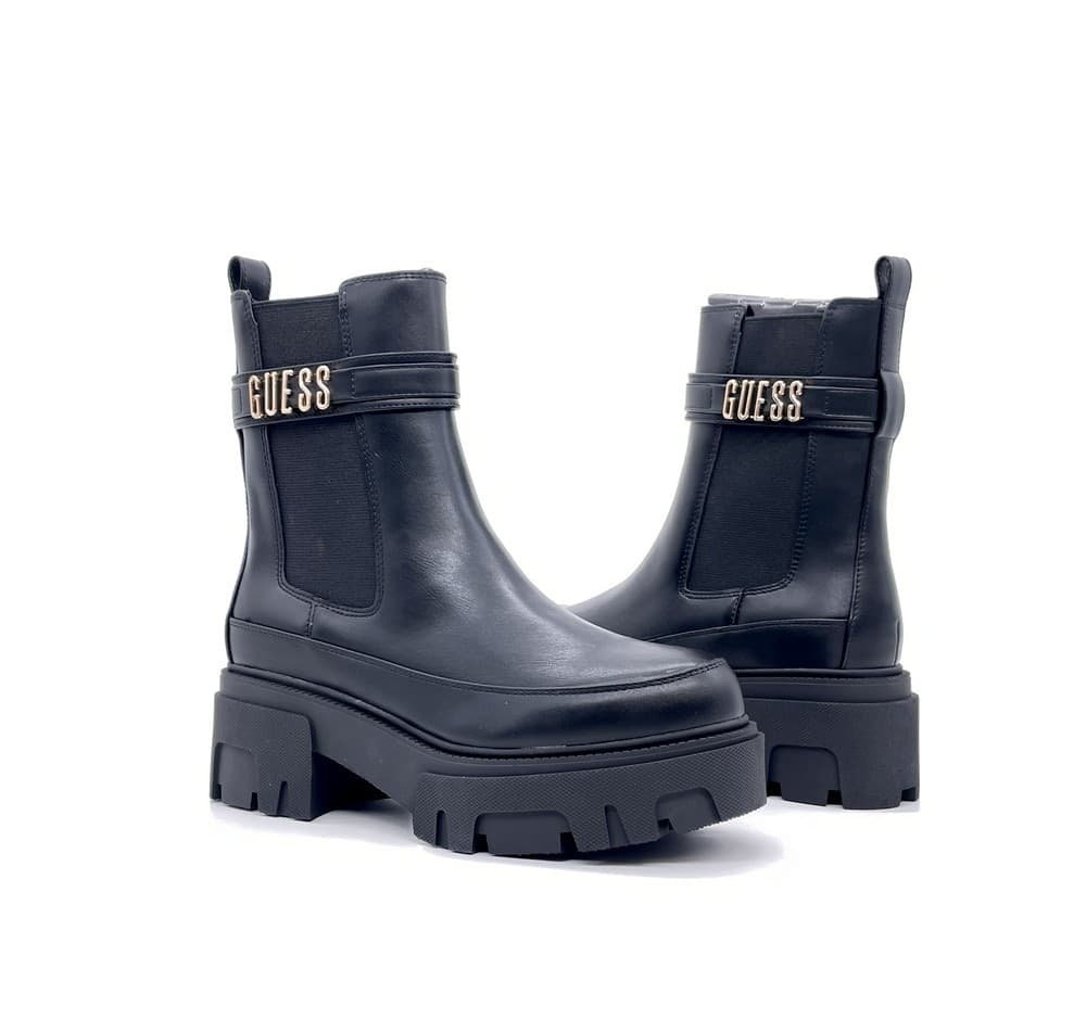 GUESS Stivaletto Donna con Zip Black - 3