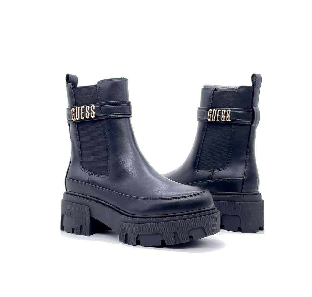 GUESS Stivaletto Donna con Zip Black - 3