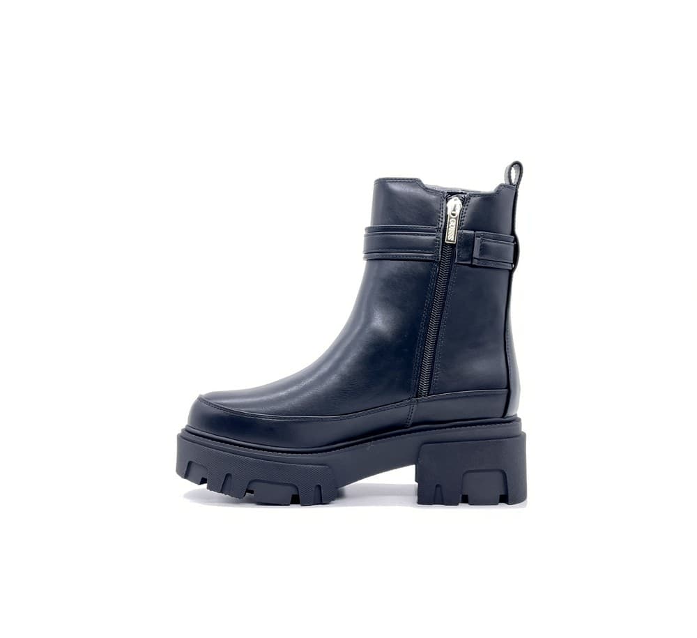 GUESS Stivaletto Donna con Zip Black - 5