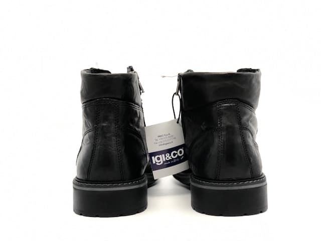 IGI &amp; CO. Scarponcino uomo Stropicciato Nero - 3