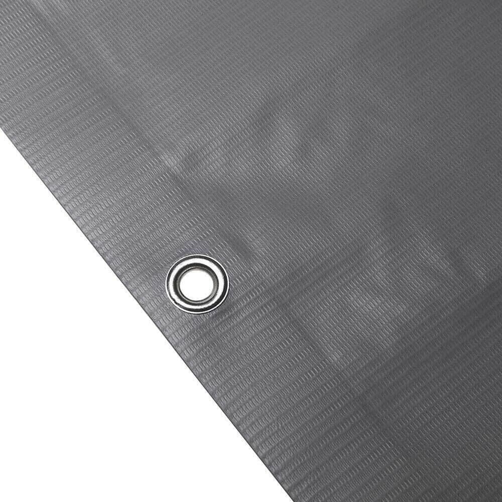 TELO COPERTURA RINGHIERA BALCONE GRIGIO 85X500CM FRANGIVISTA PROTEZIONE VENTO POLIETILENE - 8