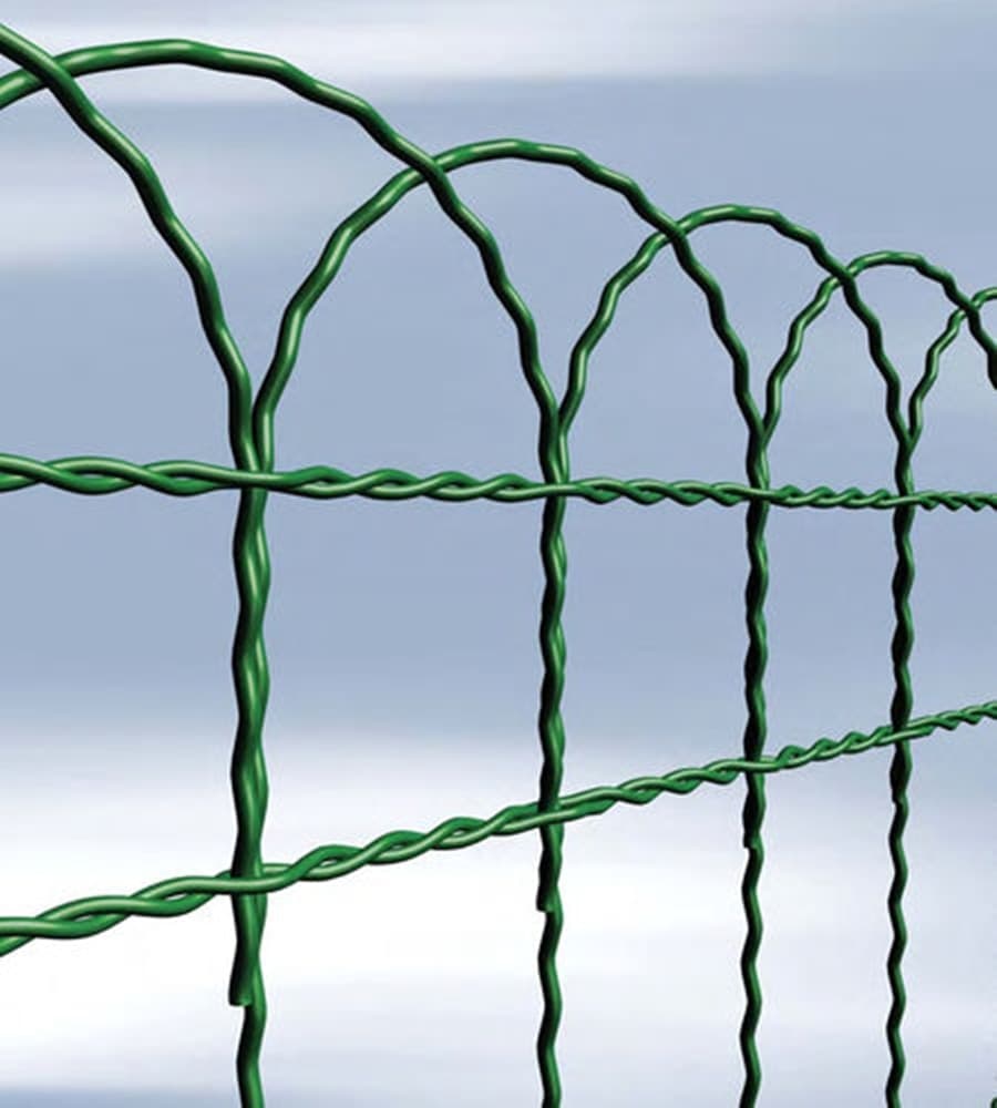 RETE METALLICA PLASTIFICATA VERDE CON BORDURA 0,65X10MT RECINZIONE AIUOLE ORTI GRN59 630720A - 5