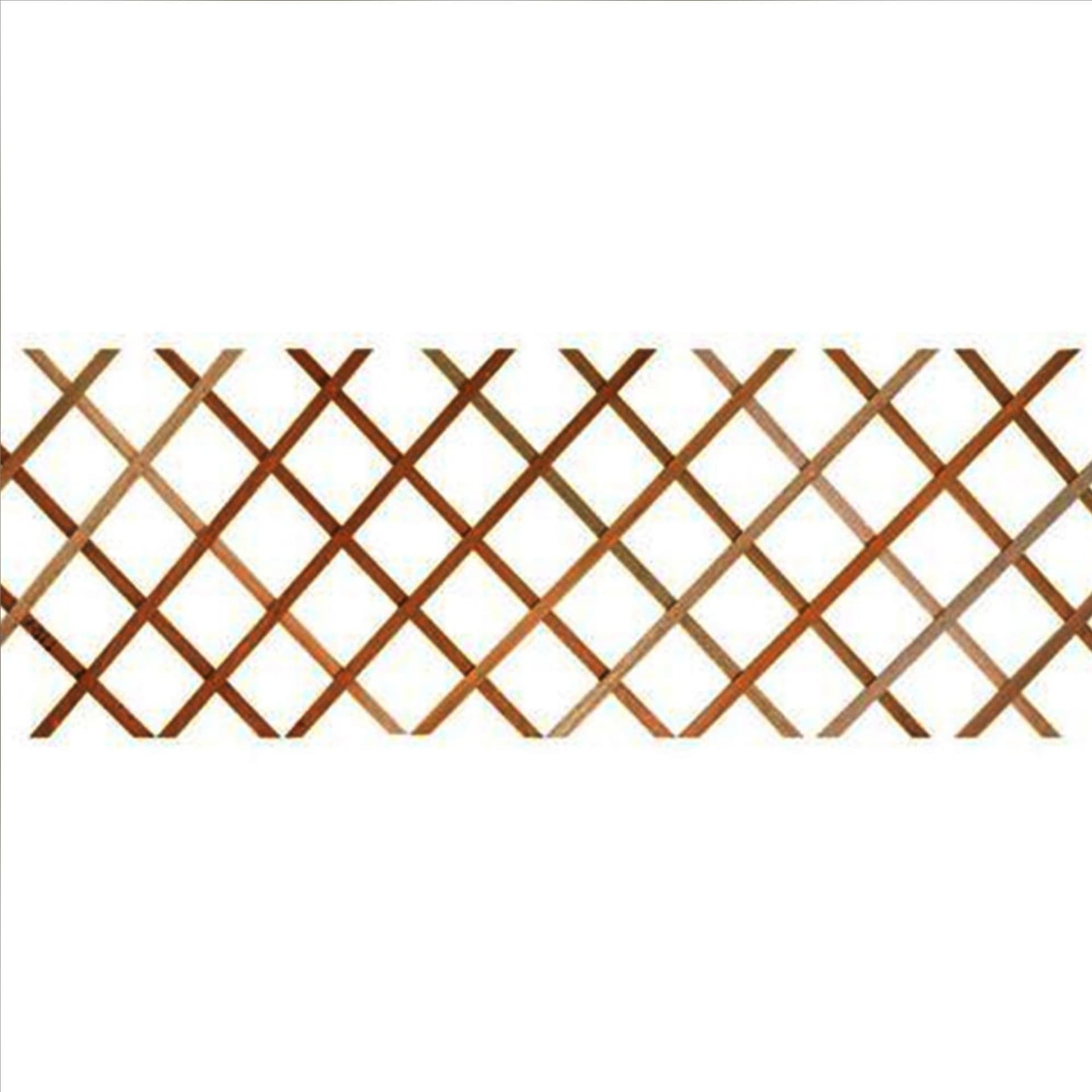 TRALICCIO RETE ESTENSIBILE LEGNO SCURO PER PARETE GIARDINO PIANTE 180X150CM GRN52 012021A - 2