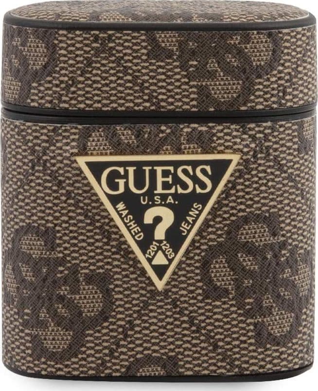 cover guess airpods 1/2 satinata beige