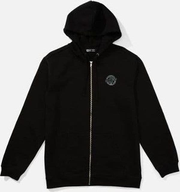 Felpa  Salty Crew Skewed Zip Blk - 2