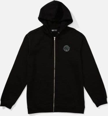 Felpa  Salty Crew Skewed Zip Blk - 2