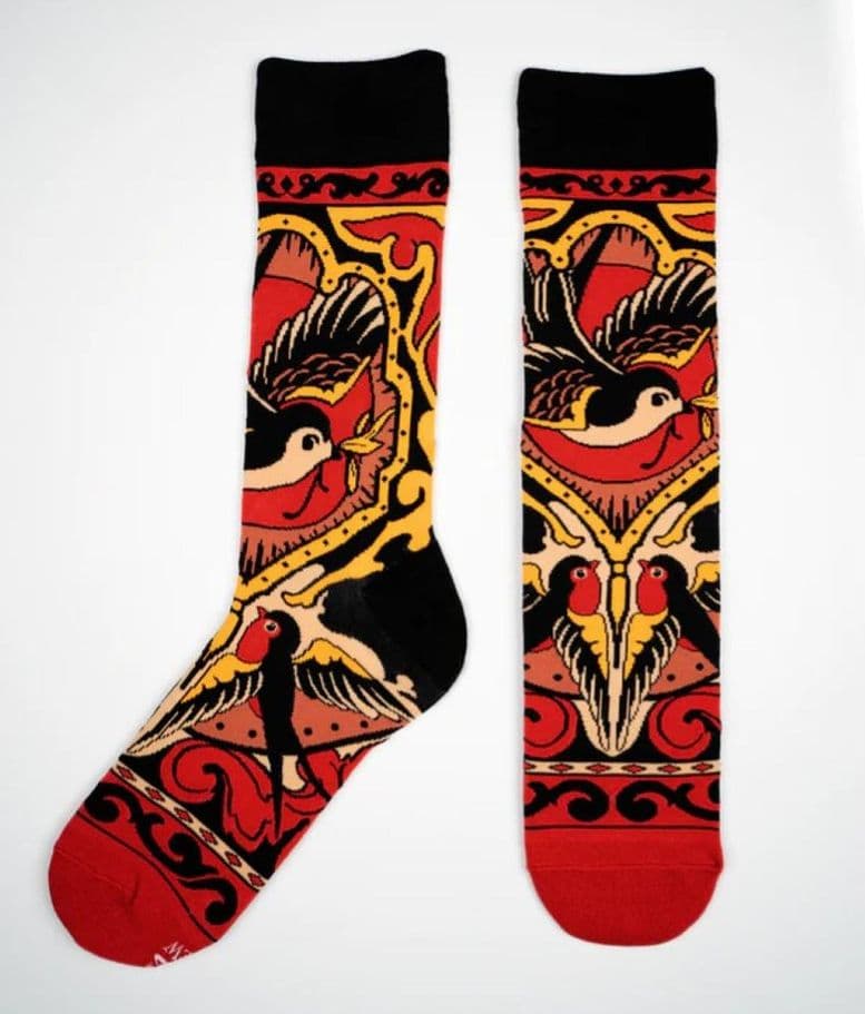 Calze socks a Moon with a View Swallow - 8