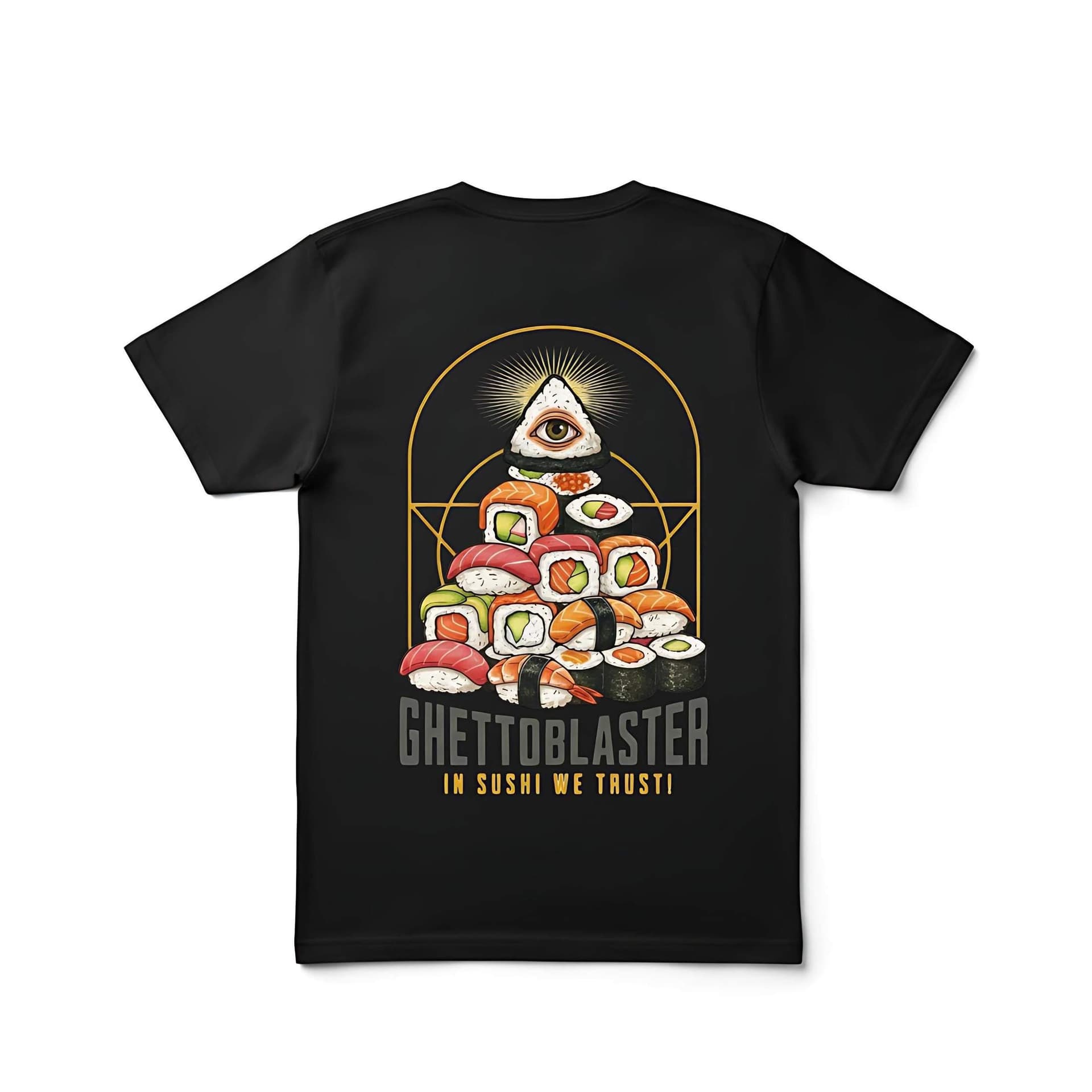 T-shirt Ghettoblaster Sushi Trust black - 2