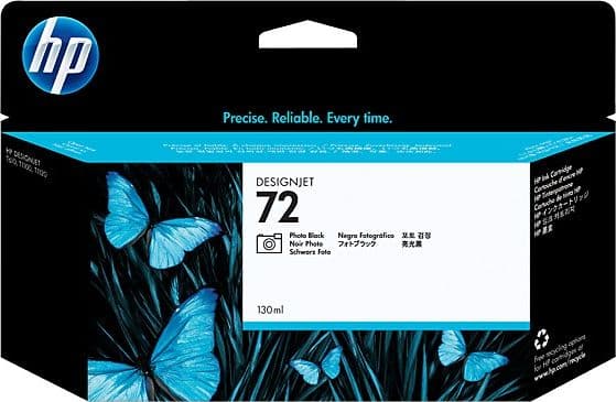 130ml Dye PBK for HP Designjet T1100,T1200,T1300,T2300,72