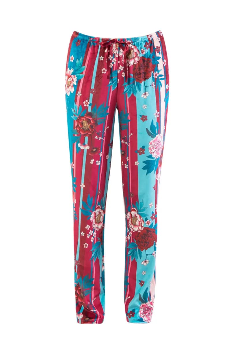 VERDISSIMA | Pantalone pigiama con tasche Ciniglia Malindi - 4