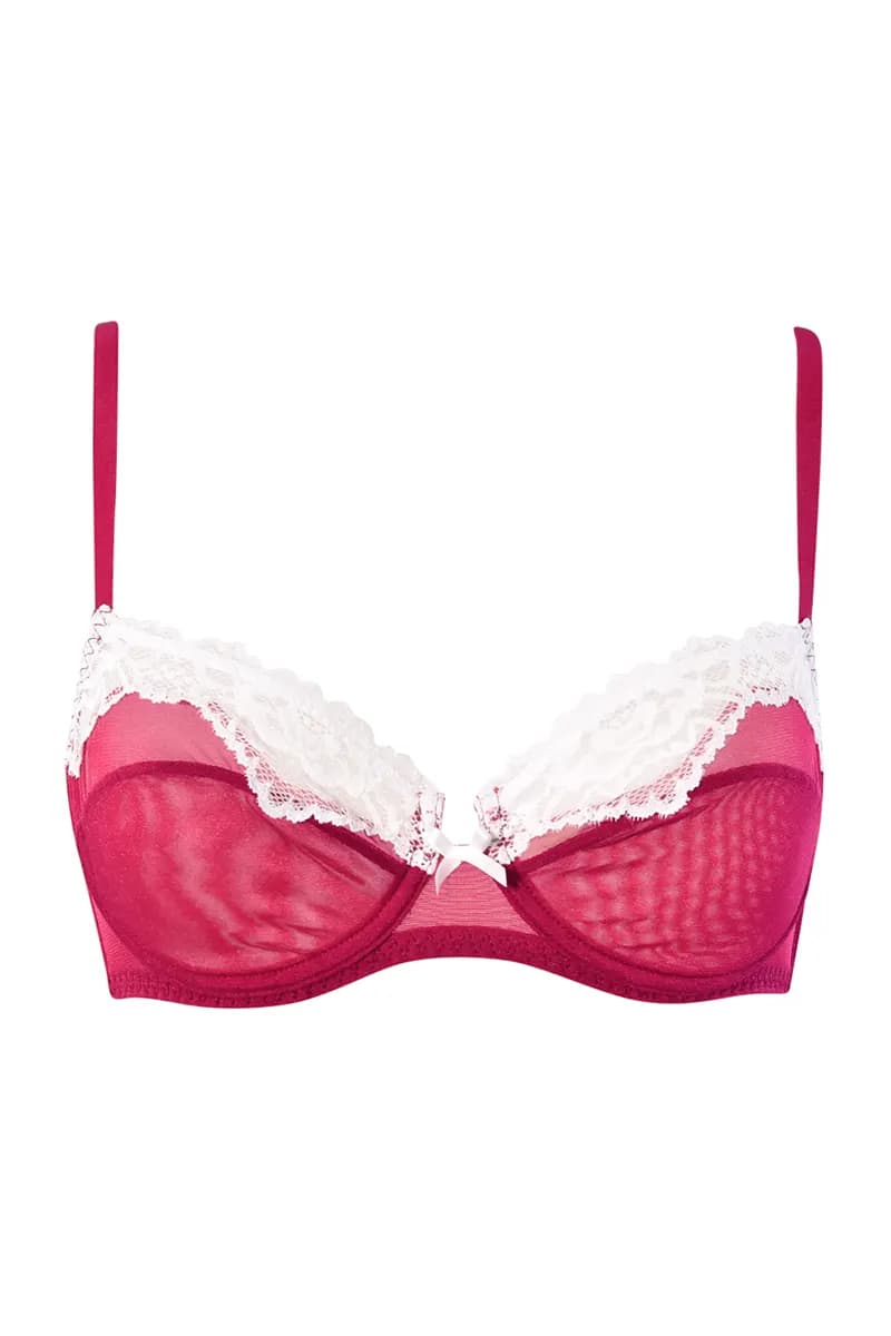 VERDISSIMA | Reggiseno francese ferretto coppa C Fleurs - 2