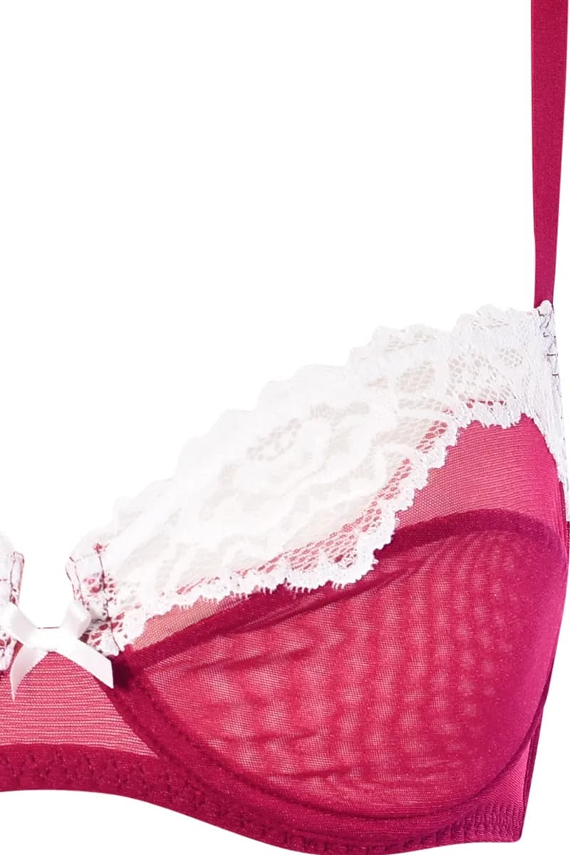 VERDISSIMA | Reggiseno francese ferretto coppa C Fleurs - 4