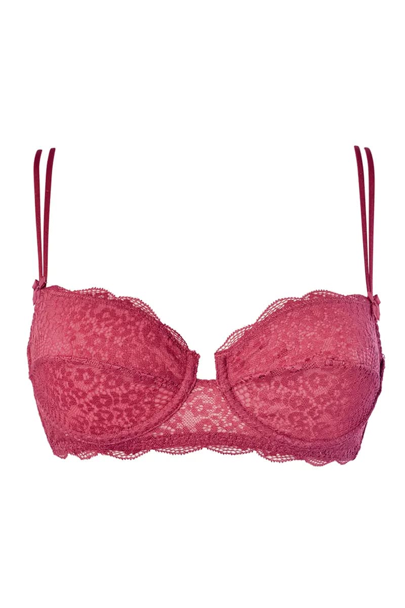 VERDISSIMA | Reggiseno francese ferretto coppa C Lace Animalier - 2