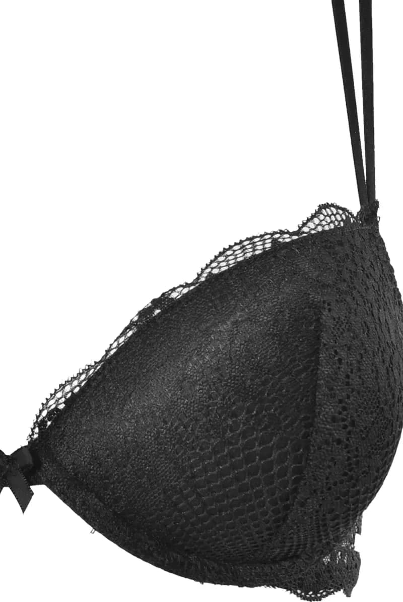VERDISSIMA | Push-up imbottito estraibile ferretto Lace Animalier - 3