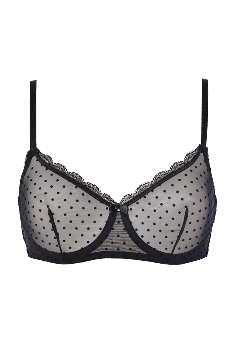VERDISSIMA | Reggiseno non imbottito con ferretto coppa C Light Flock - 2