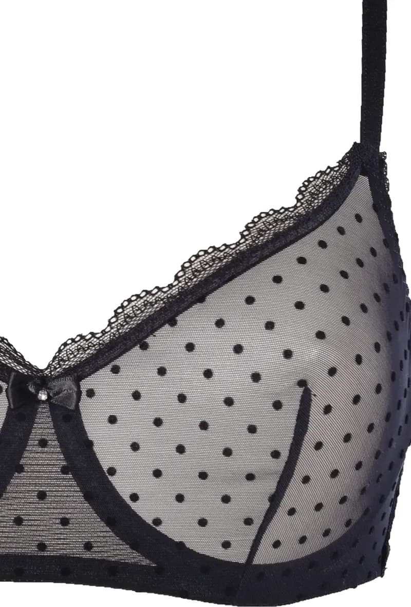 VERDISSIMA | Reggiseno non imbottito con ferretto coppa C Light Flock - 3