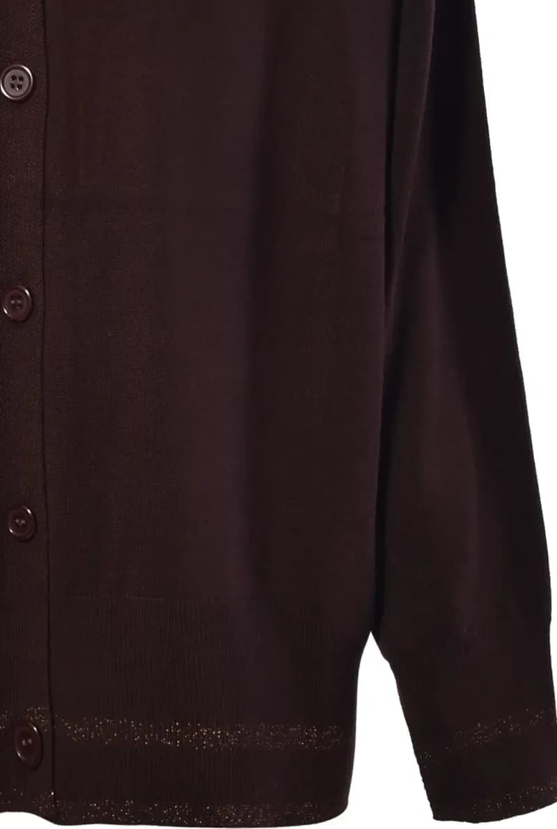 VERDISSIMA | Cardigan con bottoni Maglia Rasata - 2