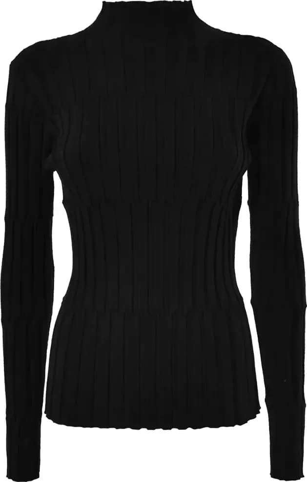 VERDISSIMA | Maglia lupetto Maglieria Coste - 2