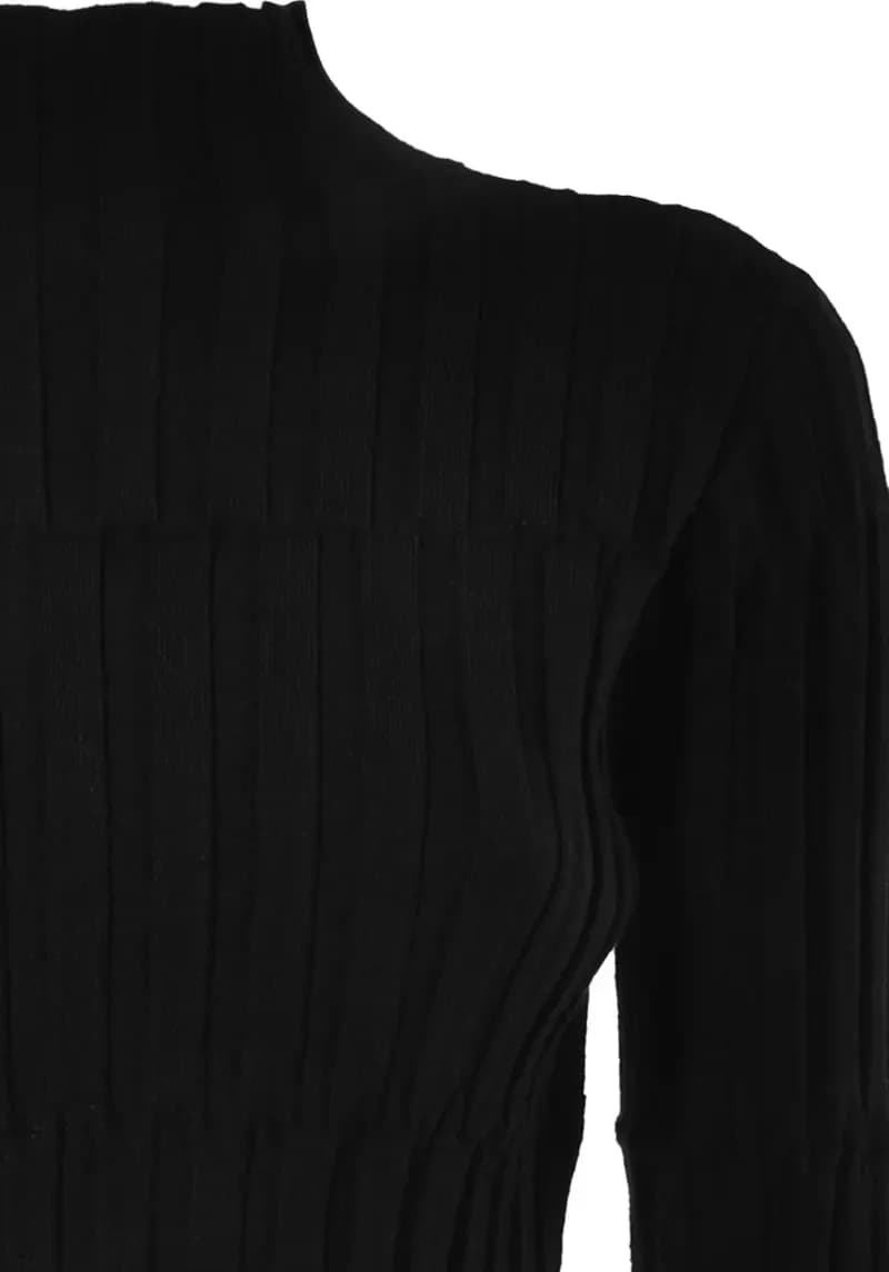 VERDISSIMA | Maglia lupetto Maglieria Coste - 3